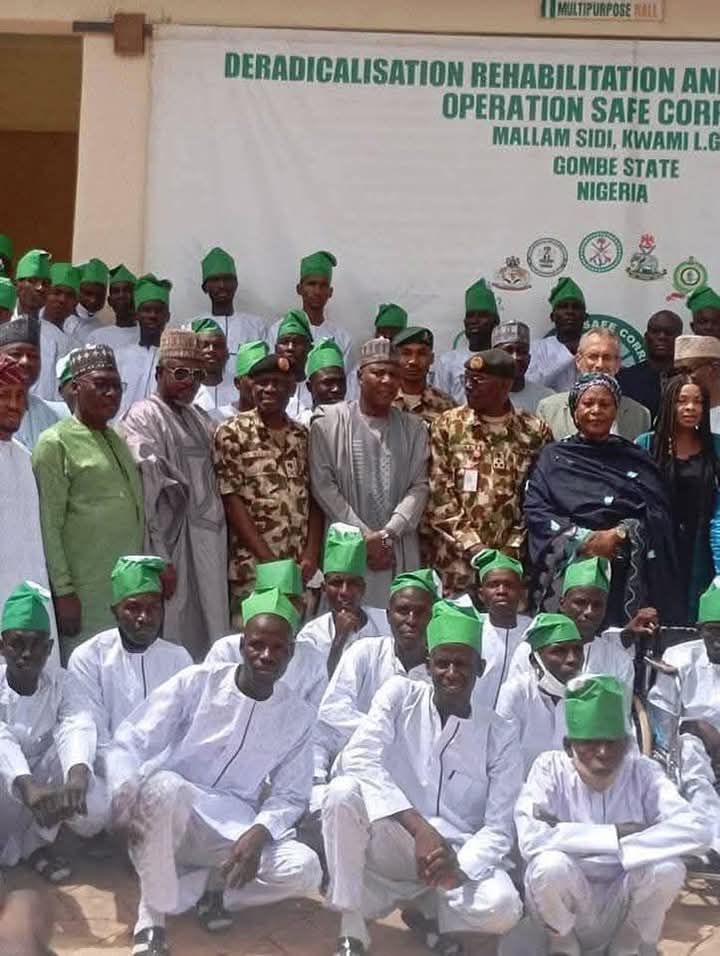 FG de-radicalizes 390 Boko Haram terrorists in Gombe