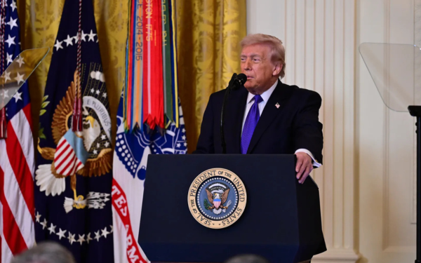 Trump denies manifesto claims