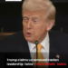 Trump Claims US Removed Iranian Leadership Twice