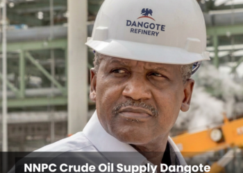 NNPC crude oil supply Dangote refinery