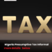 Nigeria presumptive tax informal sector 2026