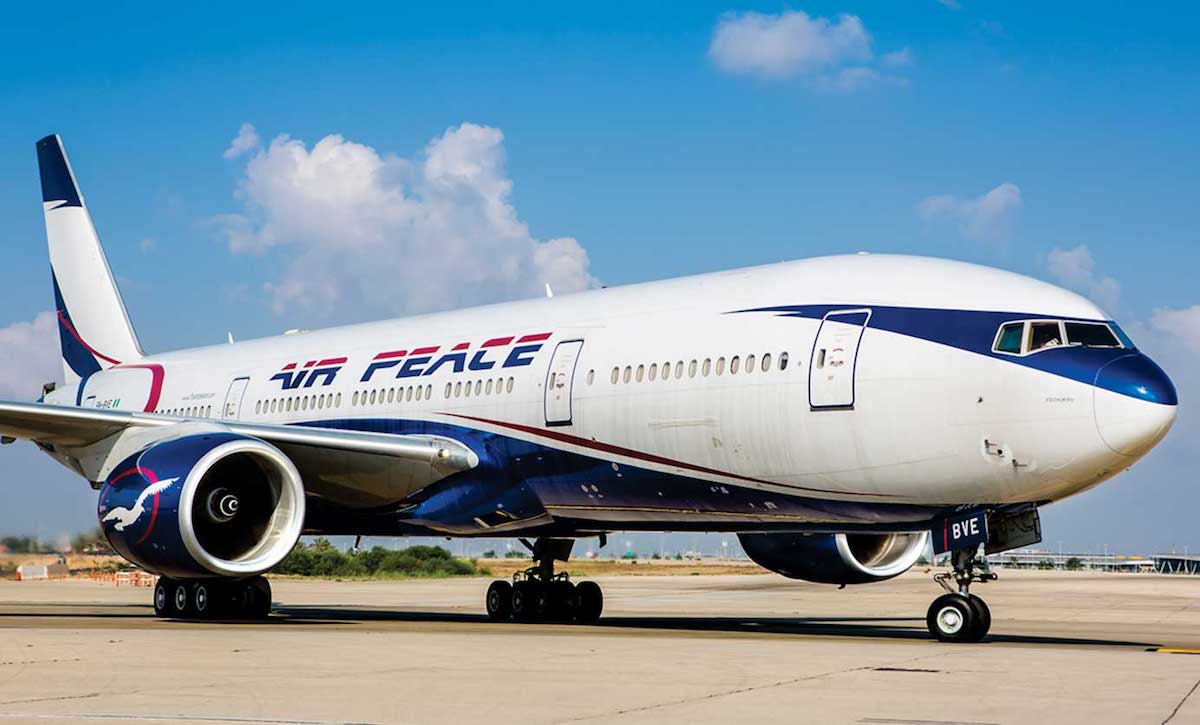 Air Peace international flights at Gateway Airport