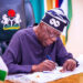 Tinubu Signs 2026 Budget Law