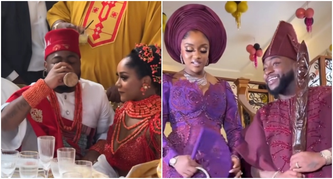 Davido and Chioma's marriage
