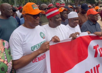 Peter Obi Kwankwaso ADC Protest