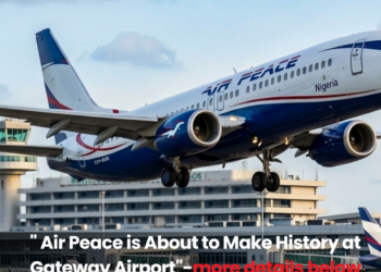 Air Peace international flights at Gateway Airport