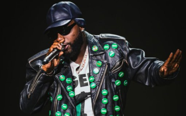 Davido FIFA World Cup Countdown Concert Outfit