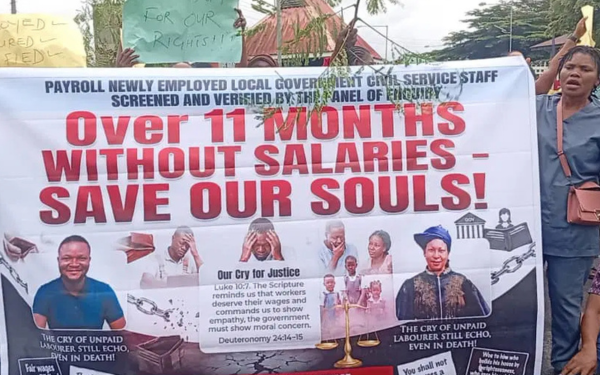 Cross River Health Workers Protest Over 11 Months of Unpaid Salaries