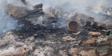 Midnight Fire Razes Ibadan's Bode Market