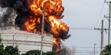 Wildfire Broke Up at Bono Energy Terminal