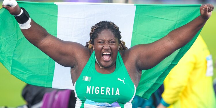 Jessica Oji Wins World U20 Shot Put Title, Makes History for Nigeria