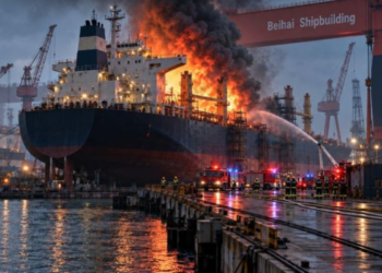 Shipyard Fire in China Kills 25, Injures Five