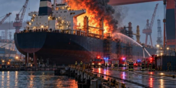 Shipyard Fire in China Kills 25, Injures Five
