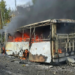 Russia Strikes Kramatorsk Buses, Killing 30 Civilians